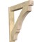 Ekena Millwork Balboa Craftsman Rough Sawn Outlooker, Douglas Fir, 8"W x 48"D x 48"H OUT08X48X48BOA04RDF - alternate 1